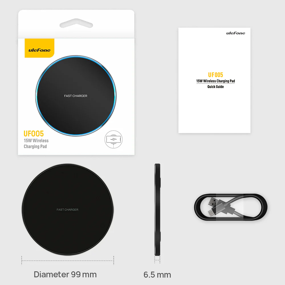 UF005 15W Wireless Charging Pad - Image 6